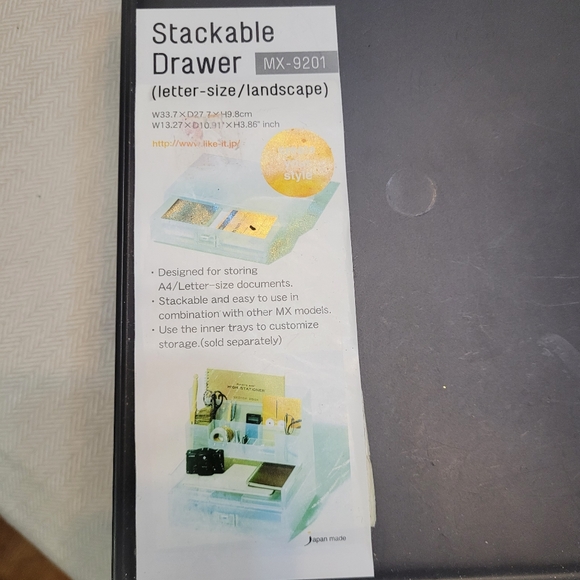 Stackable drawer organizer - Picture 6 of 9